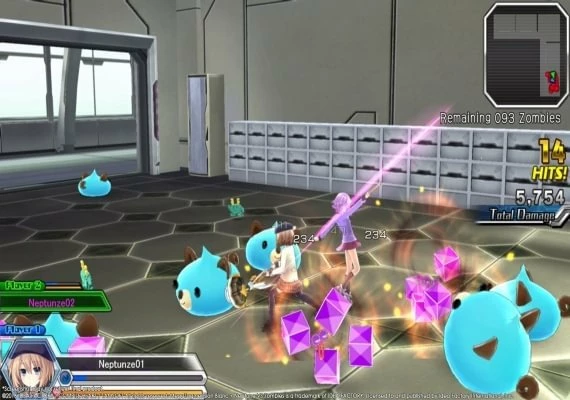 MegaTagmension Blanc + Neptune VS Zombies EN Global