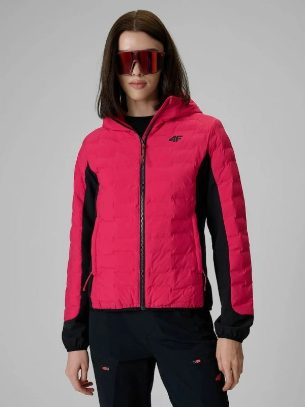 Jakne trekking për femra 4F PRO 4FWSS26TDJAF0850-53S, gri [Madhësia: XS]