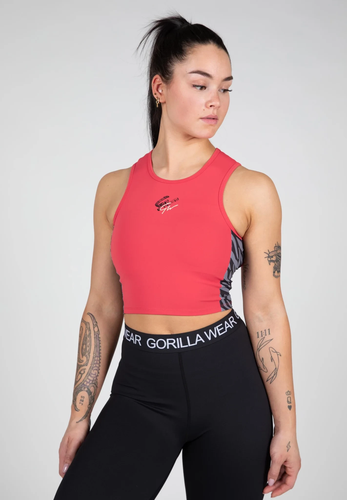 Zion Crop Top - E kuqe