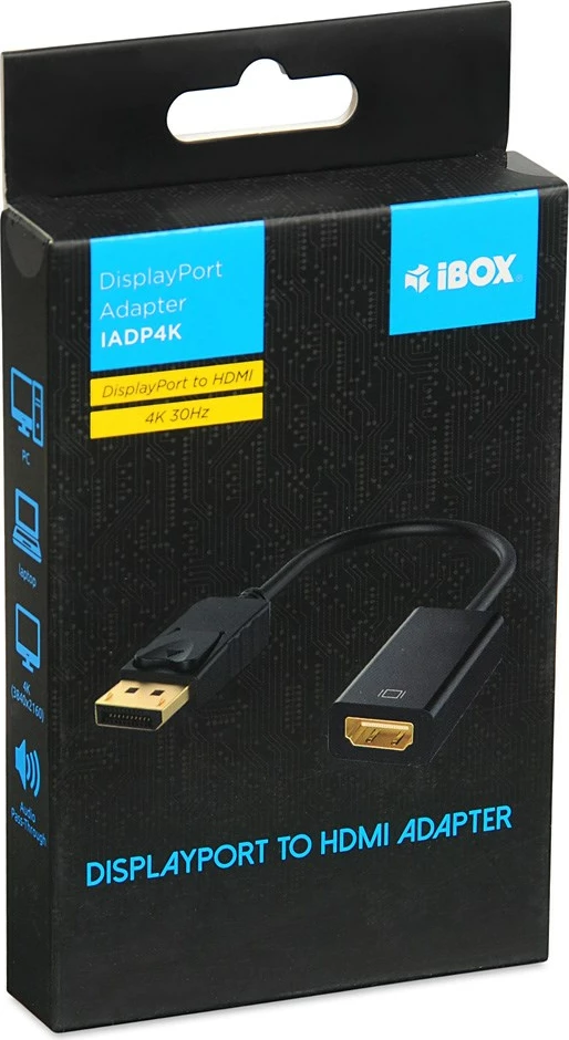 Konvertor kabllo Display Port-HDMI, 4K
