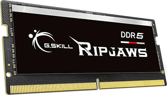 RAM Memorje G.Skill Ripjaws 64GB (2x32GB) DDR5 SO-DIMM 4800MHz CL40 për laptop