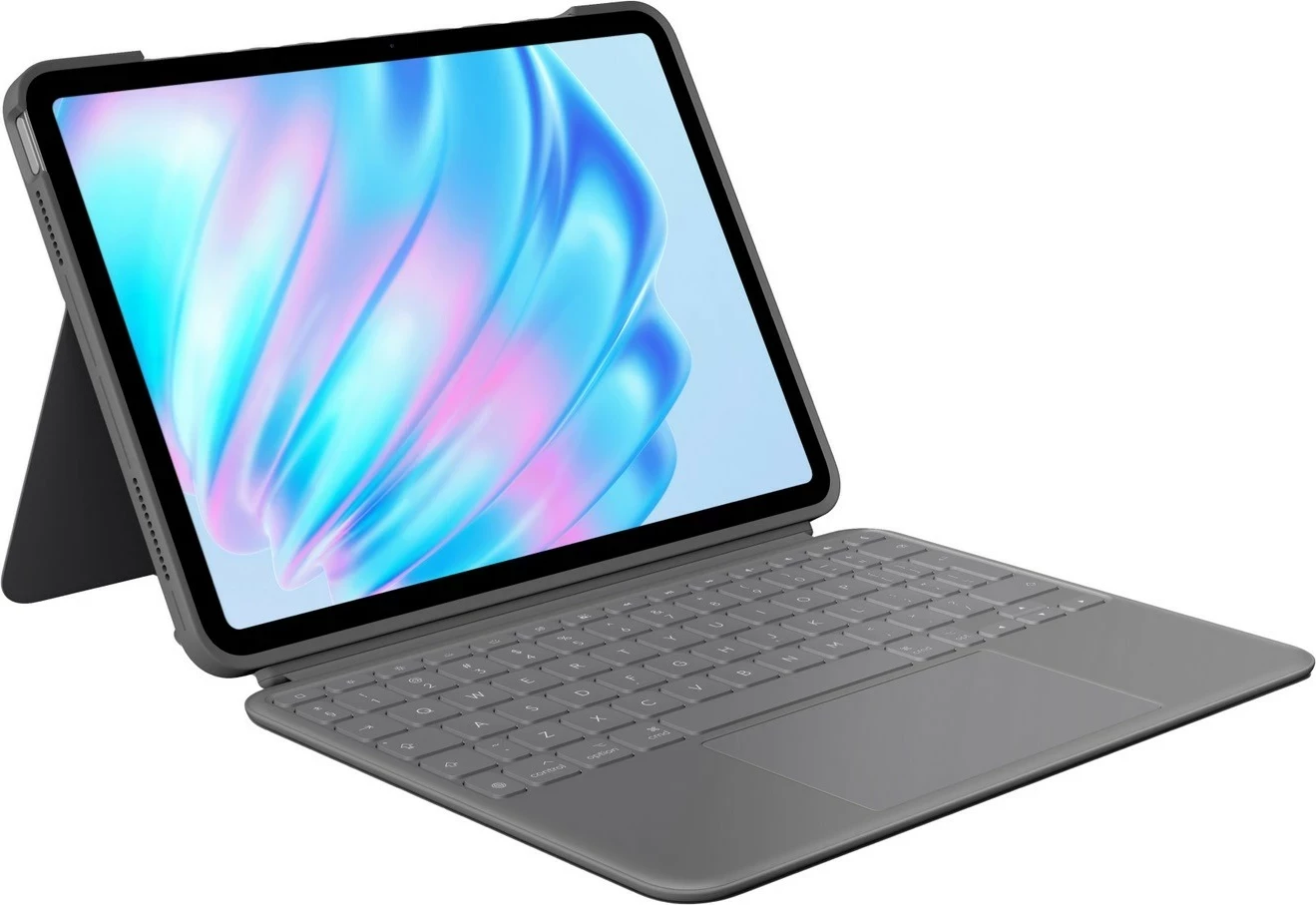 Mbështjellës me tastierë Logitech Combo Touch për iPad Air 11" M2 Oxford Szary US