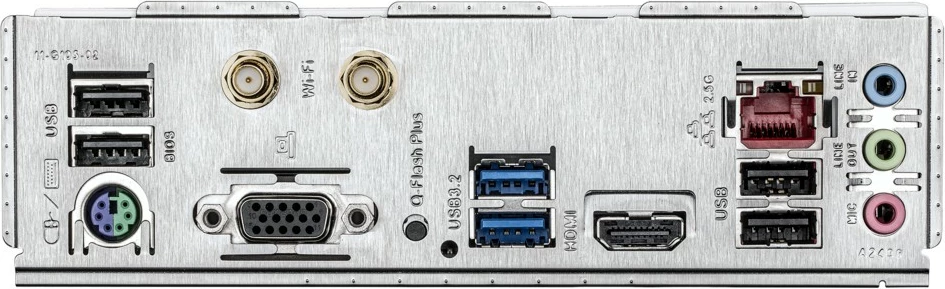 Pllakë amë Gigabyte B650M GAMING WIFI6E Socket AM5, chipset AMD B650, DDR5 2 slote, Wi‑Fi 6E, HDMI/D-Sub, M.2, mATX