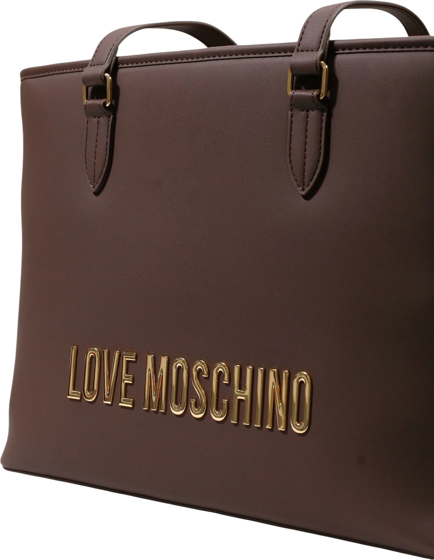 Çantë shopper për femra Love Moschino JC4190PP, kafe