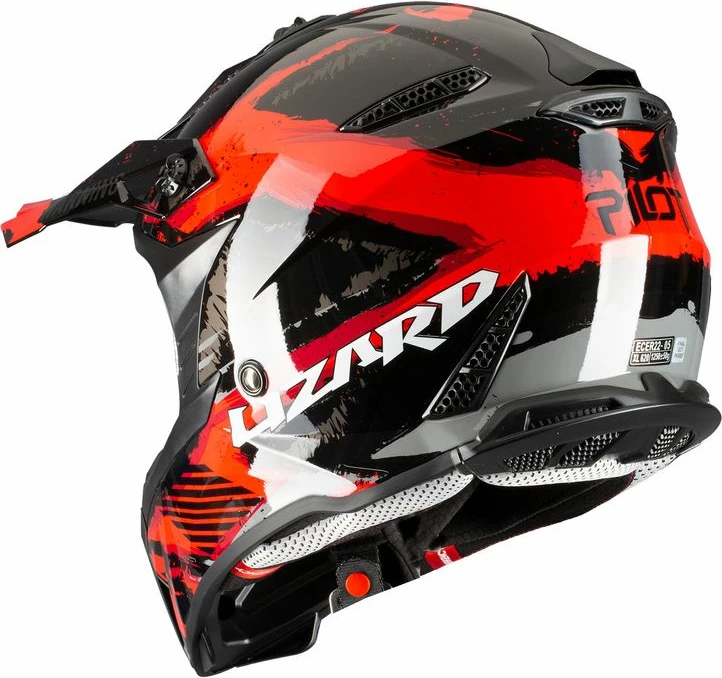 Helmete Dirty Zeze-bardhe-kuqe Xl Pil000kra109