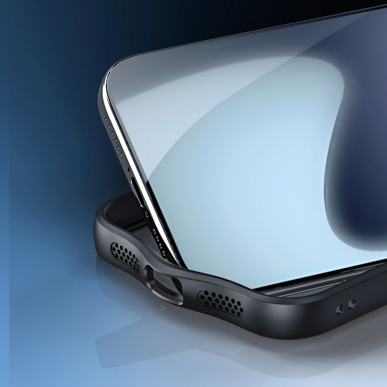 Mbështjellës Dux Ducis AIMO Mag për iPhone 17 Pro Max, MagSafe, i zi