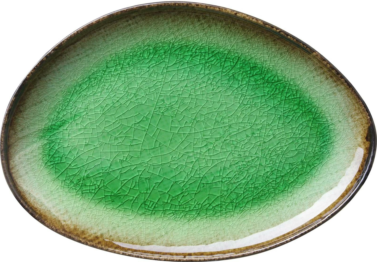 Pjatë prezantimi Fine Dine Beryl 270x190 mm, e gjelbër, set 3 copë