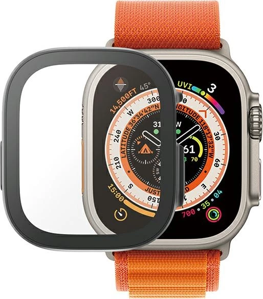 Mbështjellës PanzerGlass për Apple Watch Ultra 2, 49mm, i zi