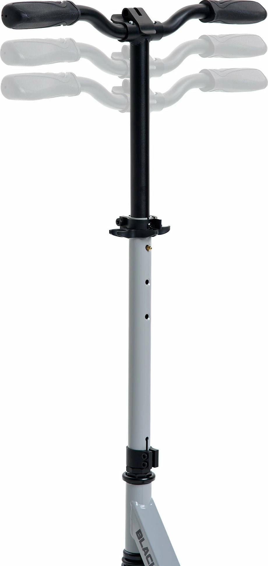 Skuter Blackwheels Zoom, 200 mm, palosës, ABEC-7, për të rritur, gri
