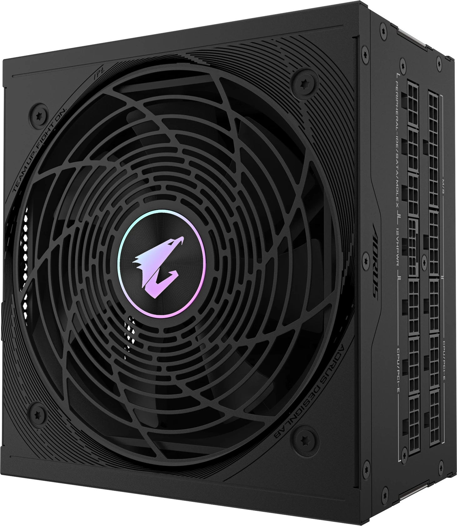 Njësi furnizimi me rrymë Gigabyte AORUS ELITE P1000W ICE, PCIe 5.0, 80 PLUS Platinum, Dizajn plotësisht modular, 1000 W