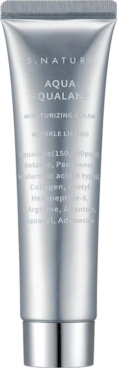 Krem fytyre hidratues për femra S.NATURE Aqua Squalane Moisturizing Cream Hydrating Face Cream, 80ml
