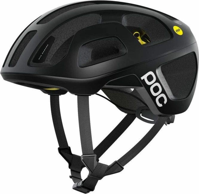 Helmetë biçiklete POC Octal Mips, e zezë