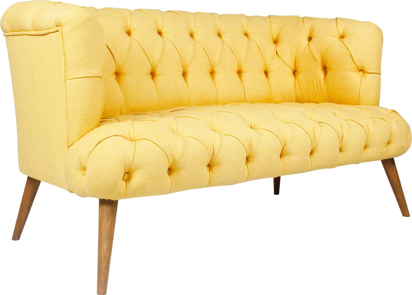 Divan dy-vendësh Atelier del Sofa, West Monroe, ngjyrë e verdhë