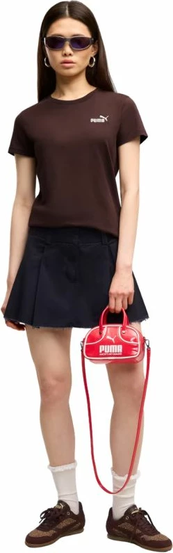 Maicë për femra Puma ESS Small No. 1 Logo Tee 682373 33, kafe e errët [Madhësia: M]