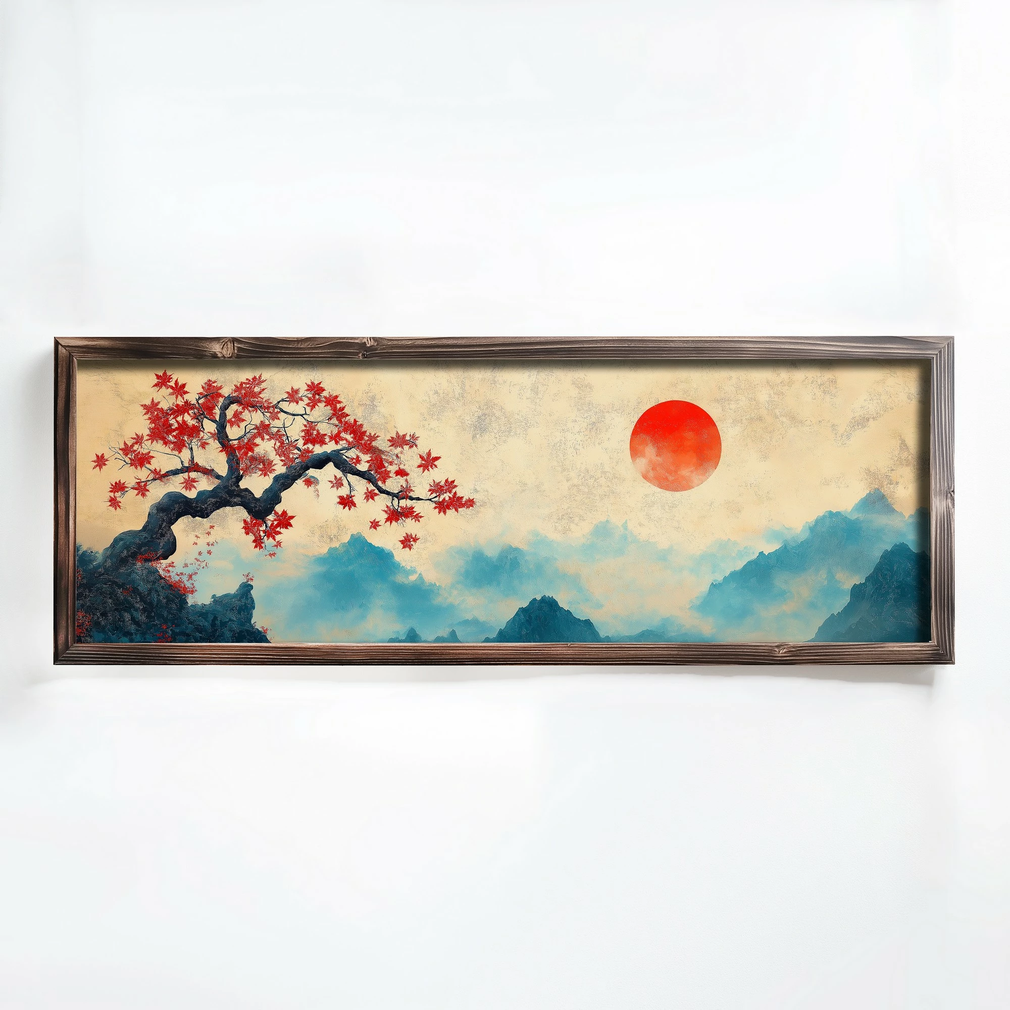 Pikturë dekorative me kornizë, MDF, Wallity, EMR008, shumëngjyrëshe, 40x120x3.5cm