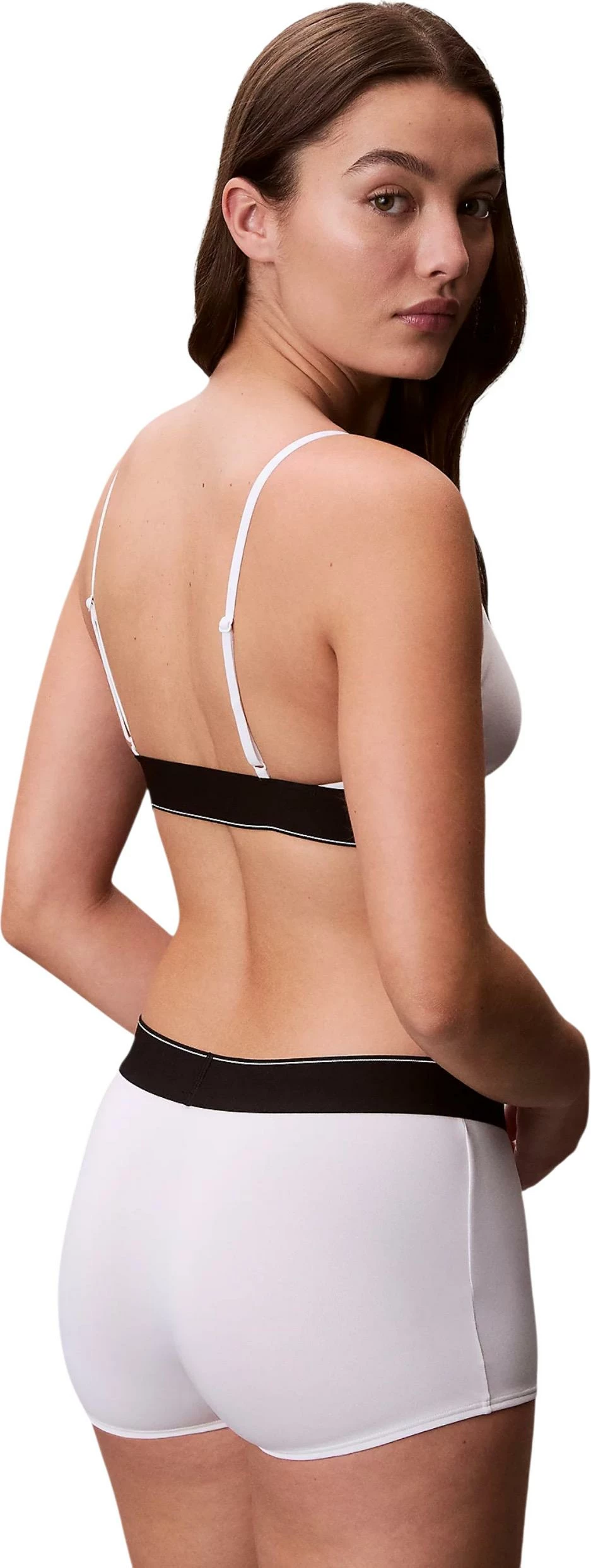 Sutjenë bralette për femra Calvin Klein Underwear LV00QF8814, e bardhë [Madhësia: L]