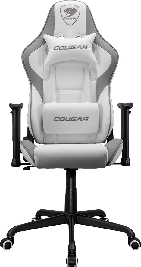 Karrige gaming COUGAR ARMOR ELITE, 2D mbështetëse krahu, shpinore 160°, e bardhë