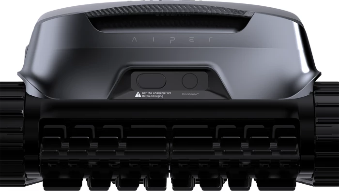 robot pastrues pishine me bateri AIPER Scuba X1, thithje 420 LPM, 180 min, pastrim fund/mure/vijë uji, stacion karikimi pa kabllo, zi/gri