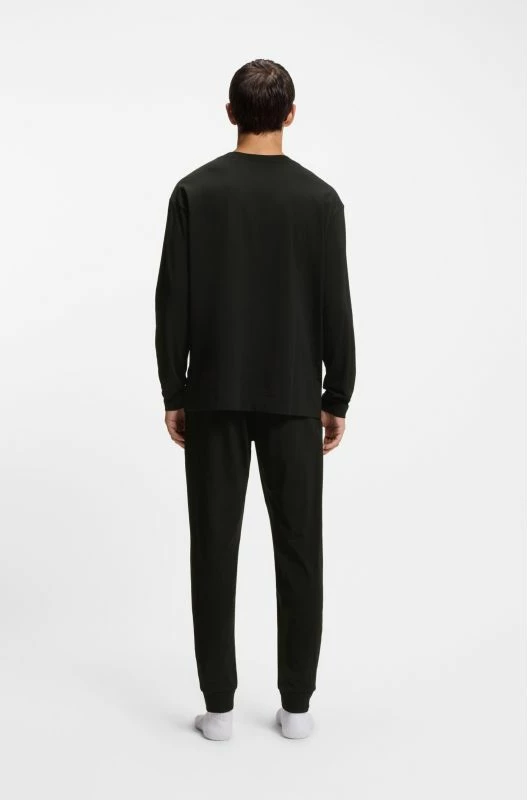 Maicë meshkuj Hugo Loungewear Laze NERO
