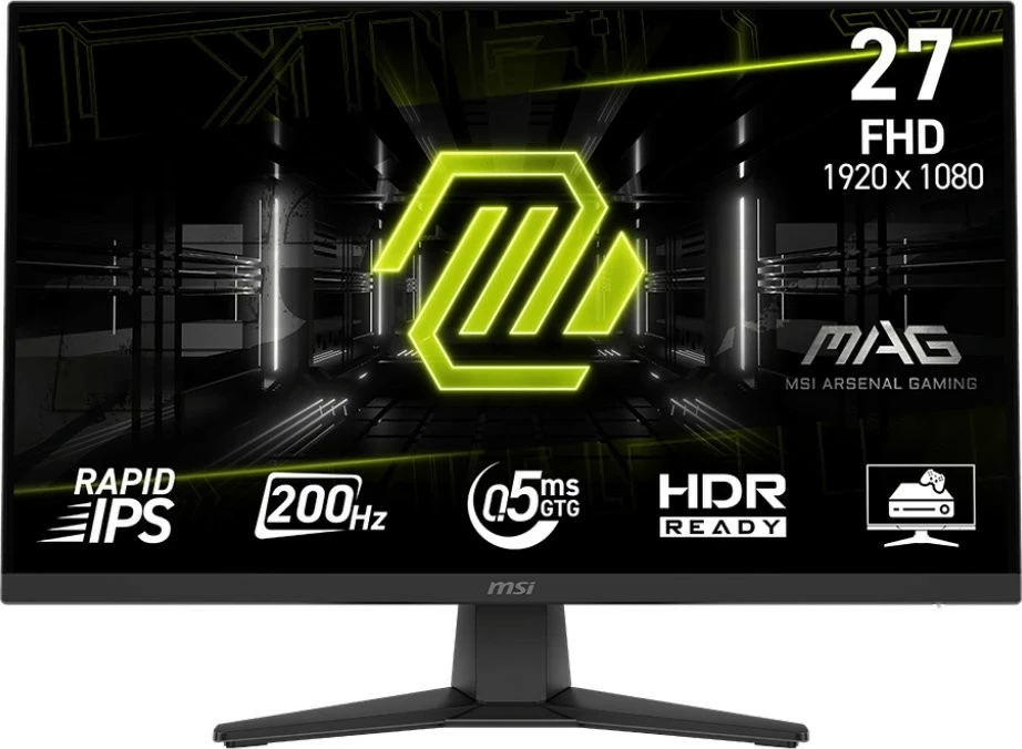 Monitor MSI MAG 272F, 27 inç, Full HD, Rapid IPS, 200Hz, i zi