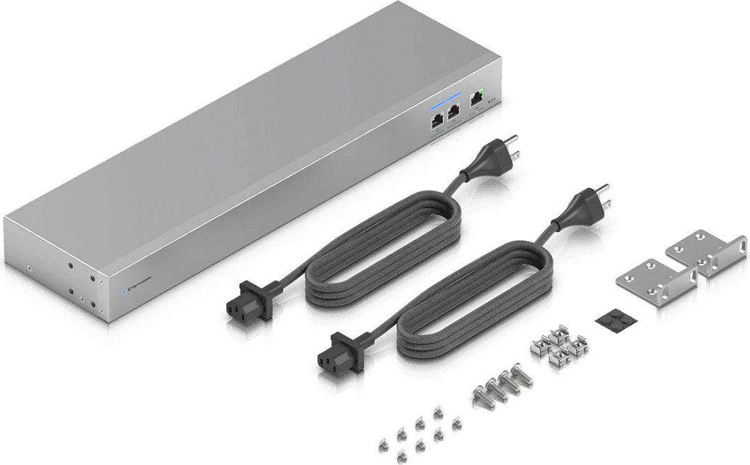 Switch Ubiquiti USW-WAN-RJ45, 3x 10G RJ45 + 1x 1G, 1U Rack, gri