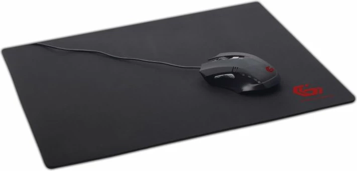 Mouse pad Gembird për gaming, e zezë