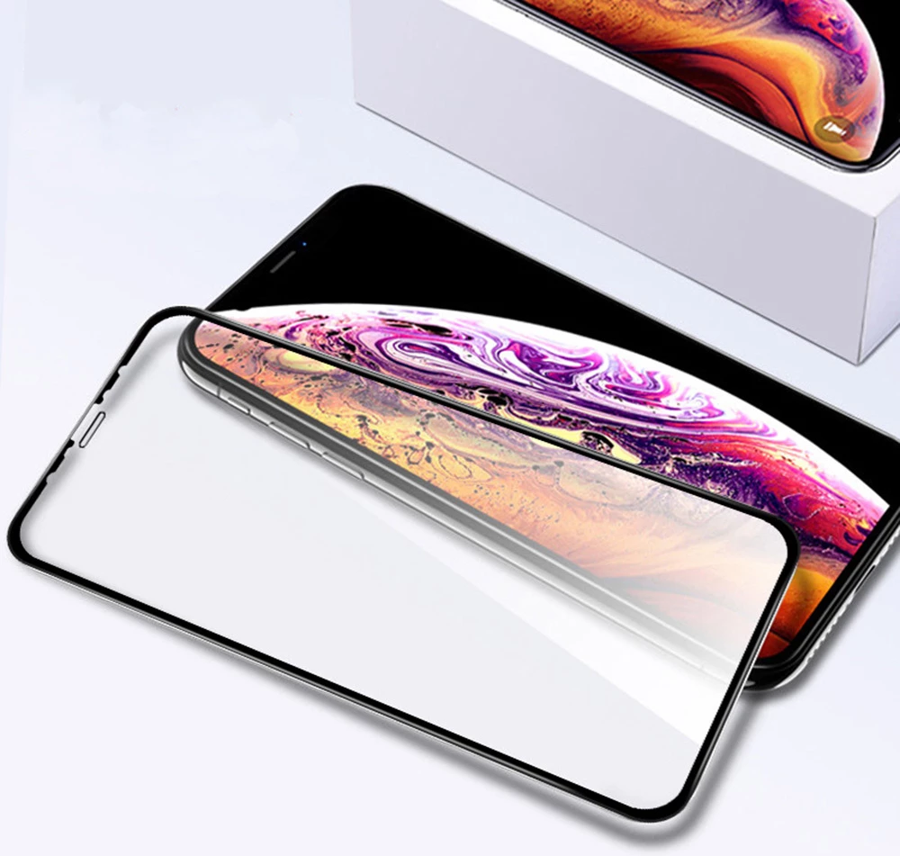 Film mbrojtës qeramik ONASI për Xiaomi Redmi 9T / Redmi 9T Pro, full screen, ngjyrë e zezë