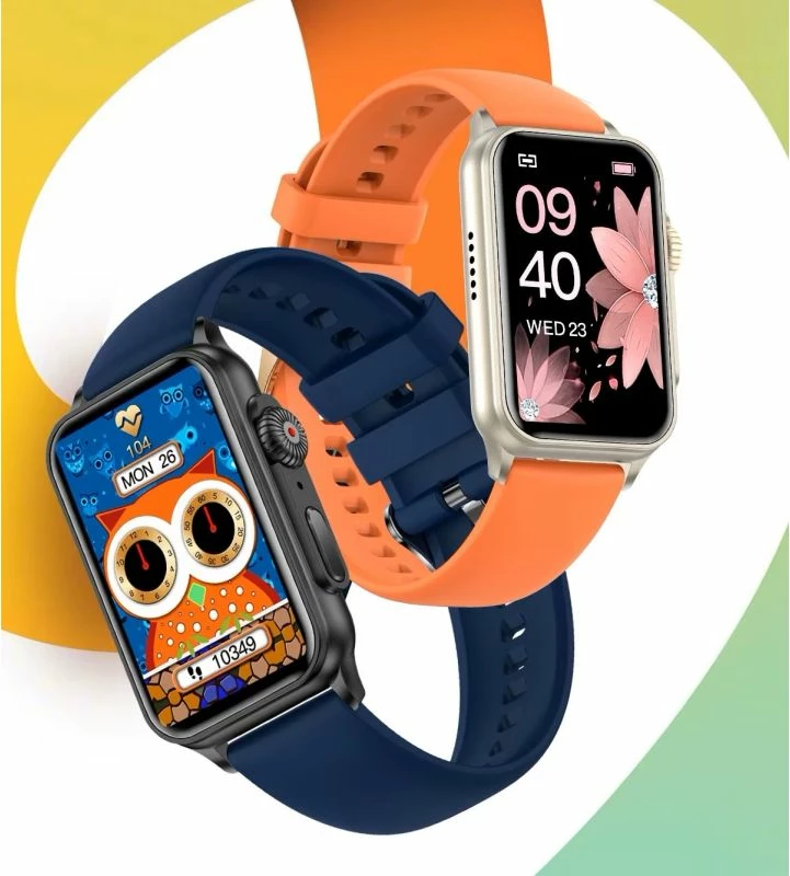 Smartwatch për femra Rubicon, portokalli