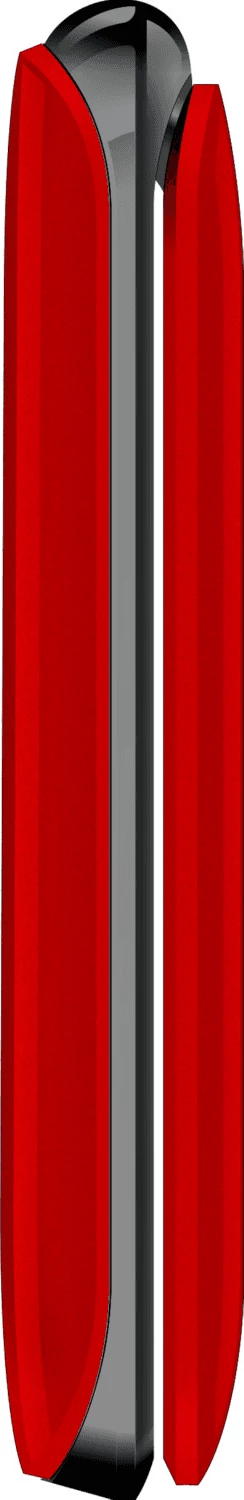 telefon me kapak Beafon C245, Dual SIM, ekran 2.4\", 2G, e kuqe, set me karikues