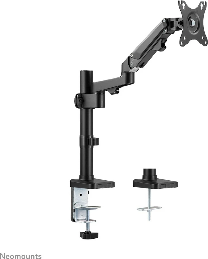Krah monitori Neomounts DS70-750BL1, gas spring, 17-27 inç, kapacitet 7 kg, e zezë