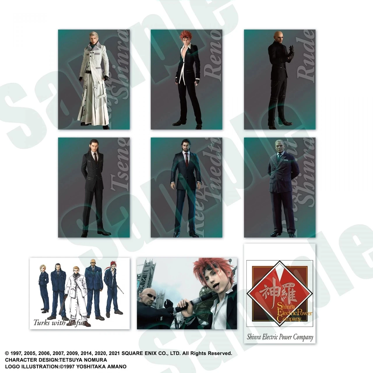 Set kartash koleksionuese Square Enix Final Fantasy VII Anniversary Art Museum Digital Card Plus, display 20 pako, ENG