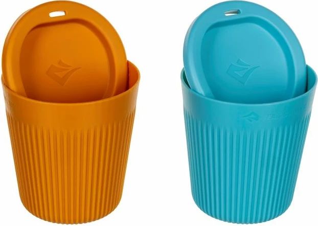 Set enësh për kamping Sea To Summit Frontier UL 2P 6 pjesë, i zi/kafe/blu