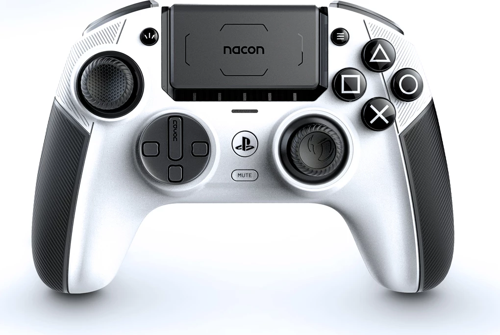 Gamepad Nacon Revolution 5 Pro, wireless, RGB, Hall Effect, për PS5, i bardhë