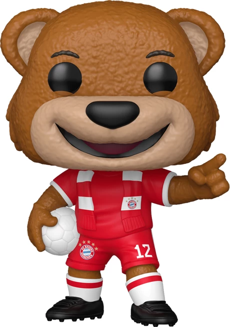 Figurinë koleksionuese Funko POP Football: Bayern Munich - Berni the Bear, vinyl