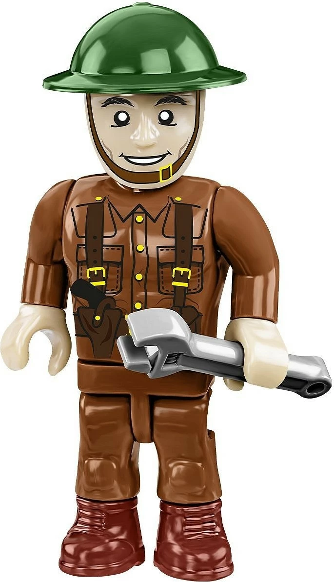 Set blloqesh Cobi Klocki Mark I Male NO C.19, 878 pjesë, Kamuflazh