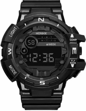 Orë digjitale sportive Honhx, rezistente ndaj ujit-ODHRU09
