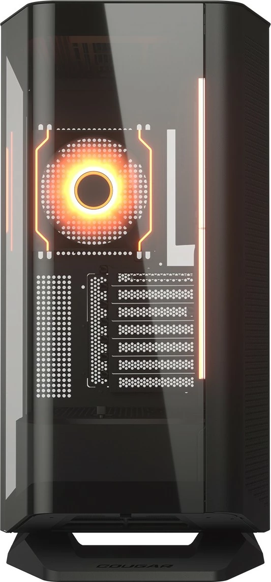 Kasë Cougar FV270 ARGB midi, e zezë