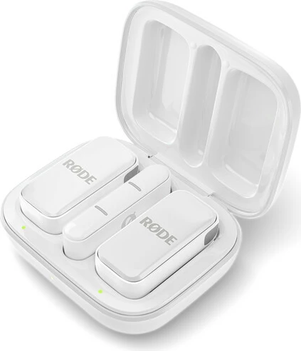 Mikrofon pa tela RODE Wireless GO, omnidireksional, i zi