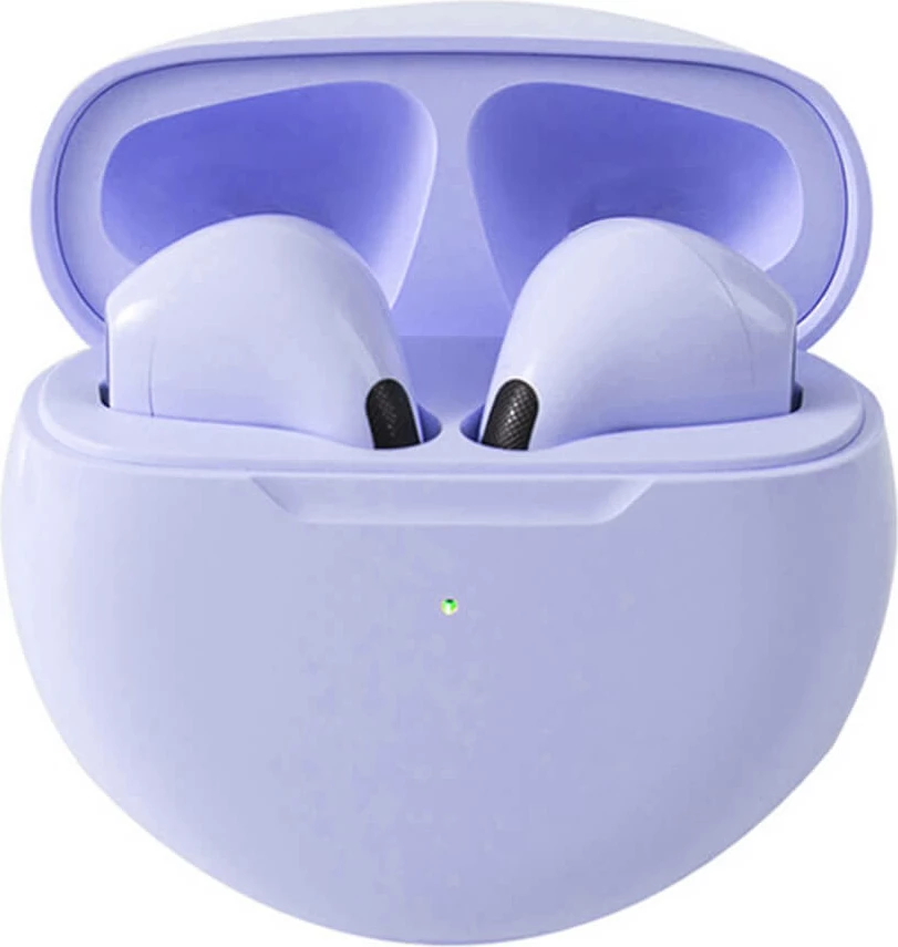 Kufje Moye Aurras 2 True Wireless, Bluetooth 5.1, 250 mAh, Thistle Purple, me kuti karikimi