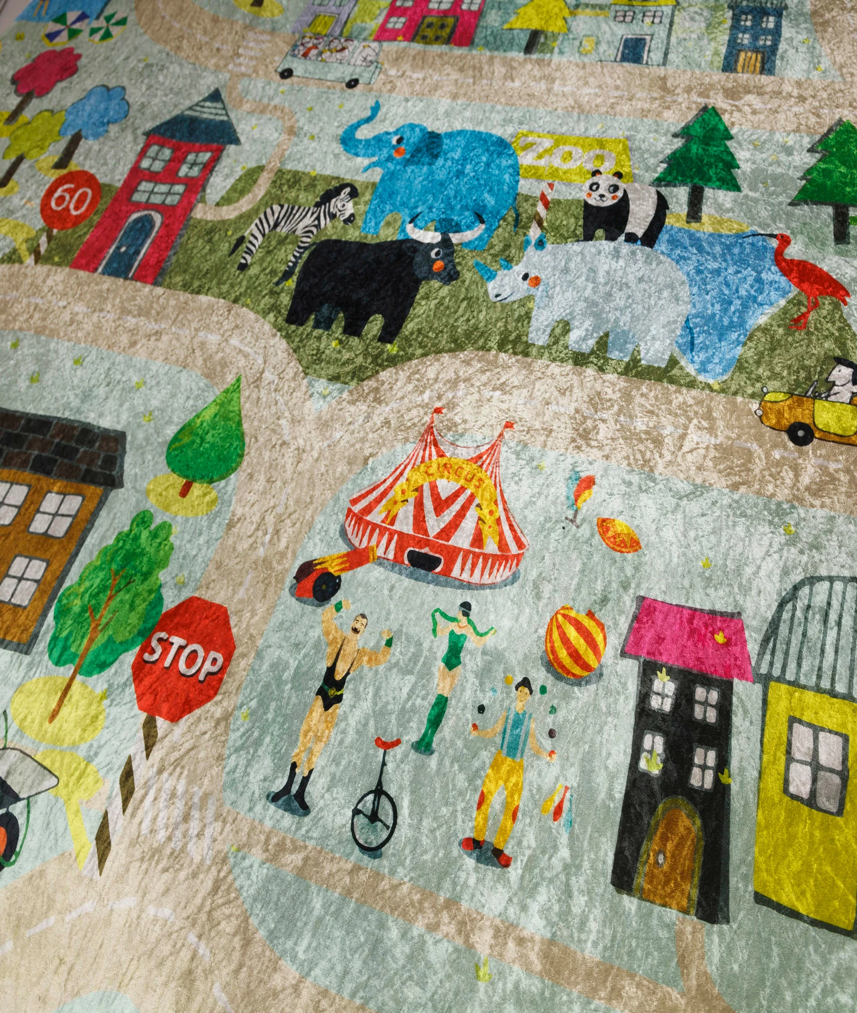 Qilim për fëmijë, shumëngjyrësh, Conceptum Hypnose, 80x120cm, 1003