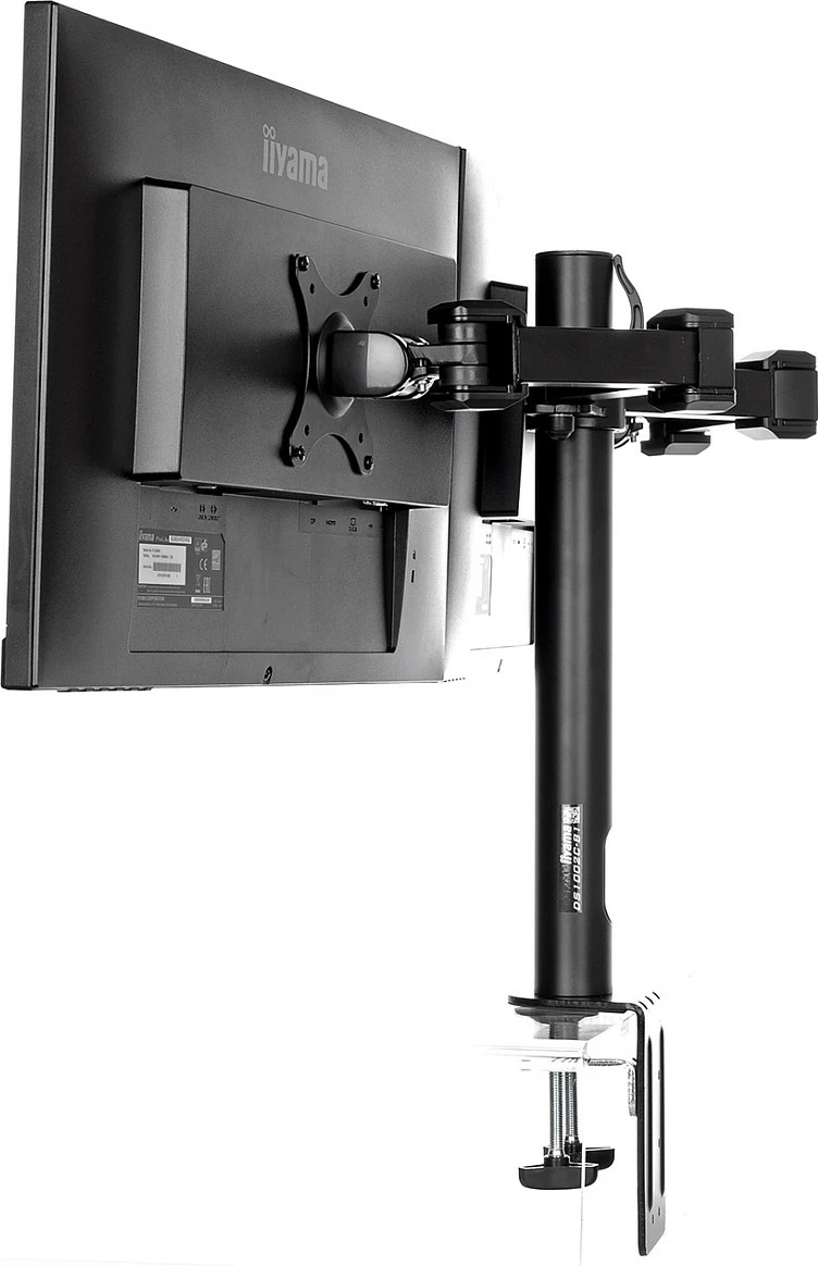 Mbajtës dual monitori iiyama DS1002C-B1, VESA 75x75/100x100, i zi