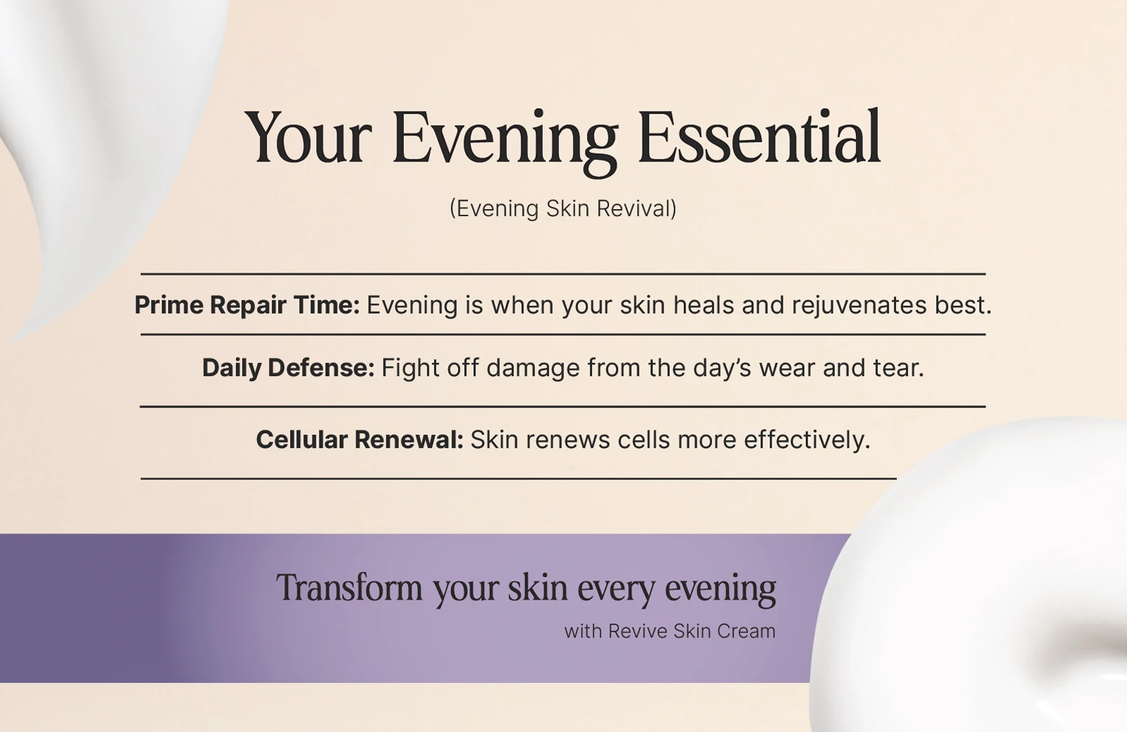  Krem për fytyrë Revive Skin Cream ,50g