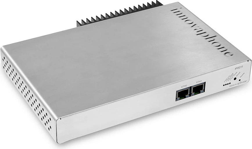 Mediagateway INNOVAPHONE IP0011, 15 kanale VoIP, 2x Gigabit Ethernet, PoE, argjendtë