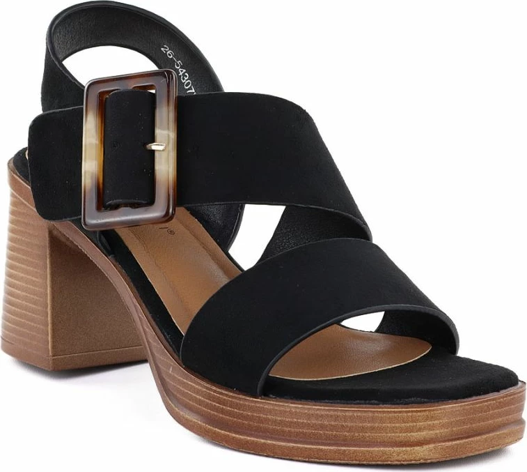 Sandale femrash Potocki 54307, të zeza