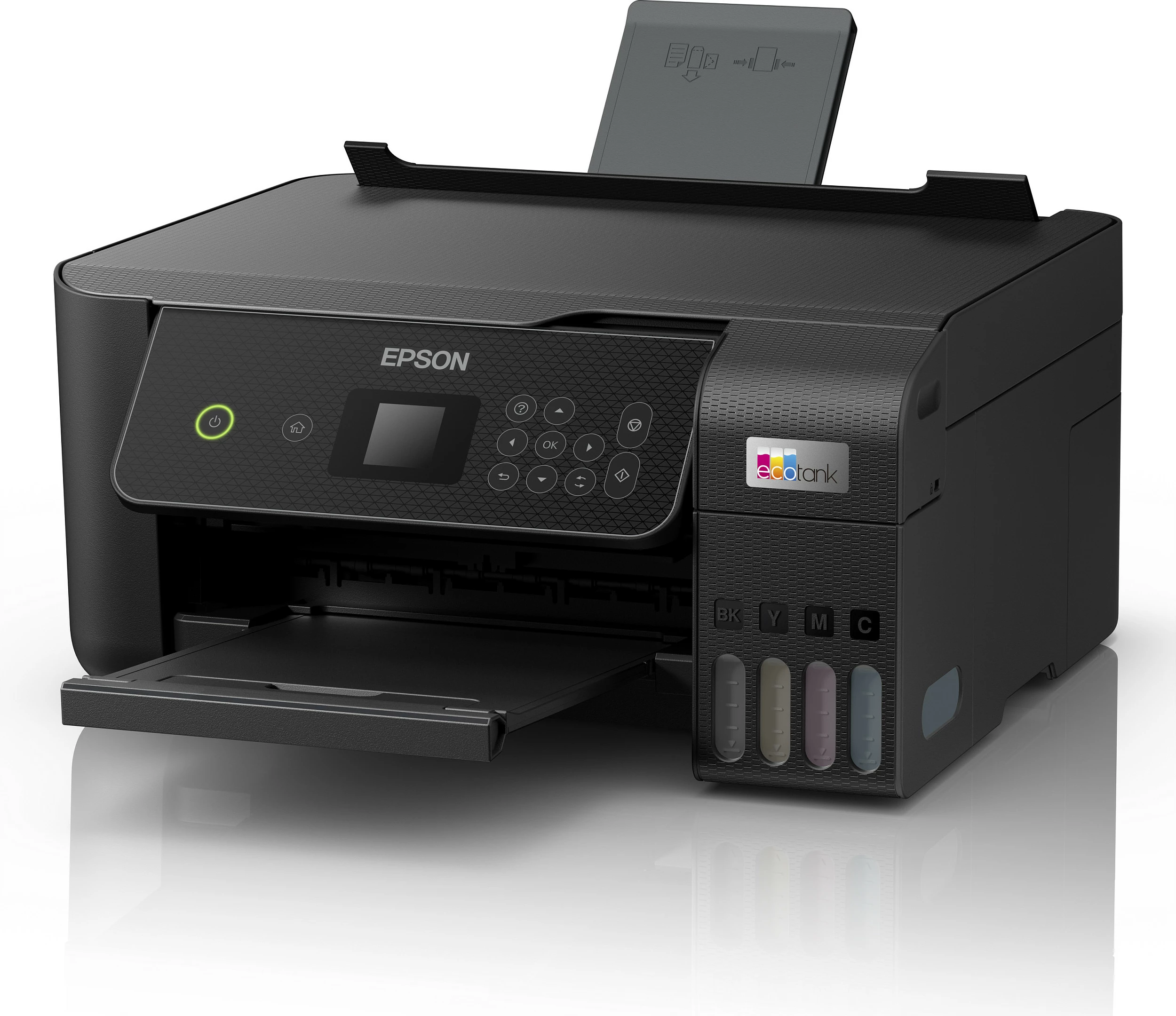 Printer Epson EcoTank ET-2870, Inkjet, Printim me ngjyra, 5760 x 1440 DPI, A4, Printim direkt, E zezë