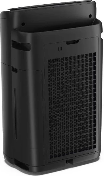 Pastrues ajri me lagështim, Sharp UA-KIN42E-H, për dhoma deri 28 m², depozitë 2.7 L, Plasmacluster Ion 25000, i zi