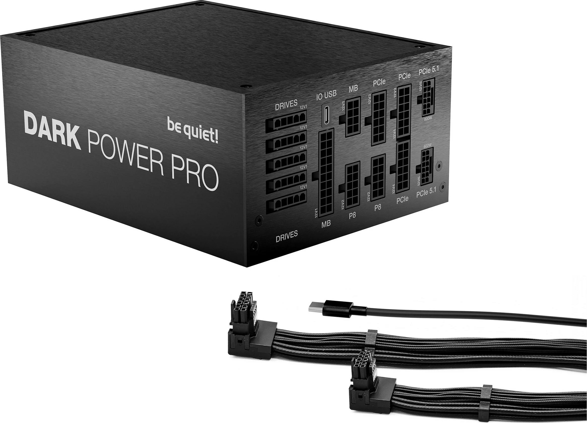 Power supply be quiet! Dark Power Pro 14 IO 1600W, ATX 3.1, PCIe 5.1, 80+ Titanium, i zi