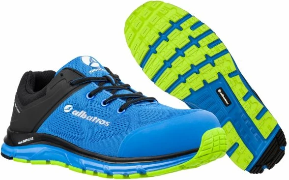 Këpucë pune për meshkuj Albatros, të kaltërta