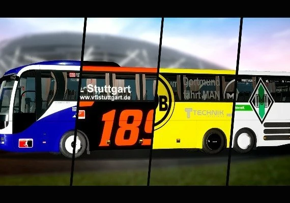 Fernbus Simulator: Football Team Bus DLC Global
