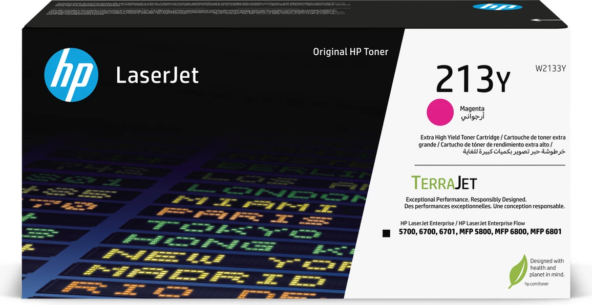 Toner HP W2133Y 213Y rendiment i lartë 12000 faqe, standard, magenta